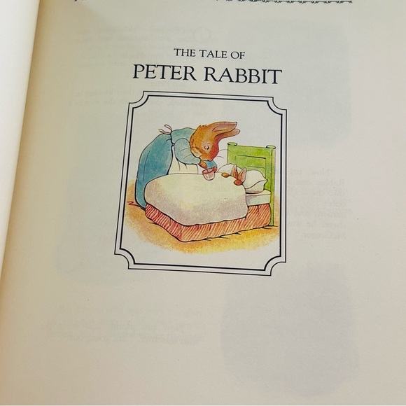 Beatrix Potter Tales of Peter Rabbit & His Friends 🐰🐰🐰 Hardcover Picture Book - Picture 5 of 10